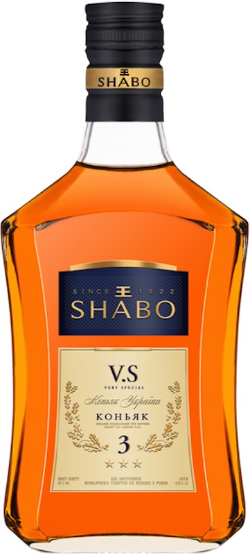 Коньяк України Шабо VS 0,25л 40%